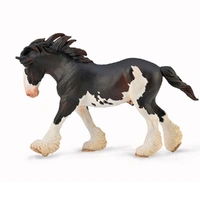 CollectA - Clydesdale Stallion Black Sabino Figurine (XL)