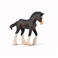 CollectA - Clydesdale Foal Figurine - Black (M)