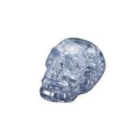 Puzzle - 3D Skull; Clear; Crystal Puzzl