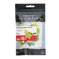 nanoblock - Budgerigar Green Opaline 