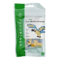 nanoblock - Macaw - Blue and Yellow 