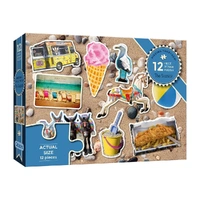 Puzzle - Gibsons - Piecing Together Seaside 12Pc