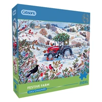 Puzzle - Gibsons - Festive Farm (250XL)