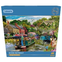 Puzzle - Gibsons - River Retreat 500Pc