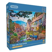 Puzzle - Gibsons - Tea On The River 500Pc