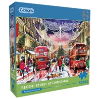 Puzzle - Gibsons - Regent St;At Christmas 500Pcxl