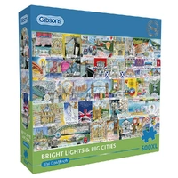 Puzzle - Gibsons - Bright Lights Big Cities 500Xl