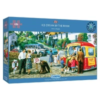 Puzzle - Gibsons - Ice Cream By The River 636Pc