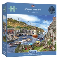 Puzzle - Gibsons - Lighthouse Bay 1000Pc