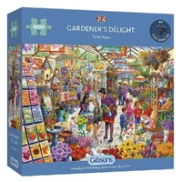 Puzzle - Gibsons - Gardener's Delight 1000Pc