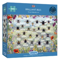 Puzzle - Gibsons - Brilliant Bees 1000Pc