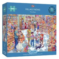 Puzzle - Gibsons - Village News 1000Pc