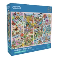 Puzzle - Gibsons - Curious Creatures 1000Pc