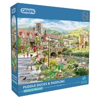 Puzzle - Gibsons - Puddle Ducks & Paddling 1000Pc