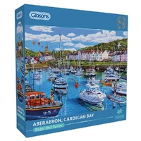 Puzzle - Gibsons - Aberaeron Cardigan Bay 1000Pc