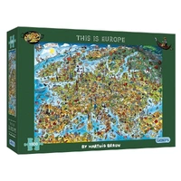 Puzzle - Gibsons - This Is Europe 1000Pc