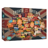 Puzzle - Gibsons - Treats That Built Britain 1000