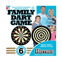 Dart Game;2-In-1 Family Harrow