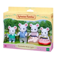Sylvanian Families - Marshmallow Mouse Family