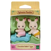 Sylvanian Families - Chocolate Rabbit Twins - Renew