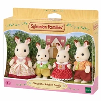 Sylvanian Families - Chocolate Rabbit Family - New