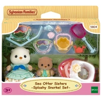 Sylvanian Families - Sea Otter Sisters-Splashy Snorkel Set