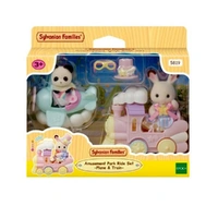 Sylvanian Families - Amusement Park Ride Set (Plane & Train)