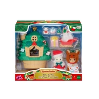 Sylvanian Families - Baby Santa's Christmas Tree House