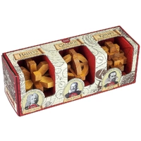 Puzzle - Professor Puzzle - Great Minds Set Of 3 Wood