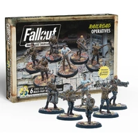 Fallout Wasteland Warfare - Railroad Operatives