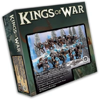 Kings of War Northern Alliance Icekin Hunter/ Berserker Regiment