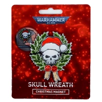 Warhammer Christmas Magnet Skull