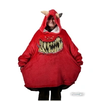 Warhammer 40000: Red Squig Hooded Blanket