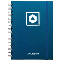 D&D Character Quest Notebook - Heroic Blue