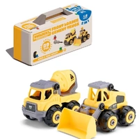Builderz Construction Front Loader & Cement Mixer (2 in 1)