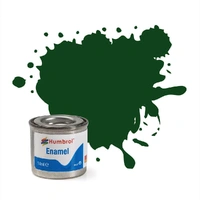 Humbrol - 14ml Enamel Tinlet Brunswick Green Gloss