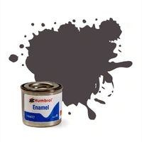 Humbrol - 14ml Enamel Tinlet Dark Ad Grey Gloss