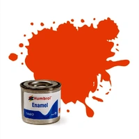 Humbrol - 14ml Enamel Tinlet Orange Gloss