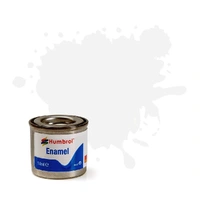 Humbrol - 14ml Enamel Tinlet White Gloss
