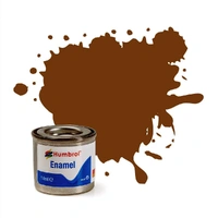 Humbrol - 14ml Enamel Tinlet Dark Earth Matt