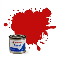Humbrol - 14ml Enamel Tinlet Scarlet Matt