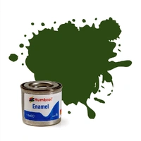 Humbrol - 14ml Enamel Tinlet Uniform Green Matt