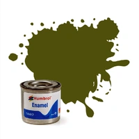Humbrol - 14ml Enamel Tinlet Grass Green Matt