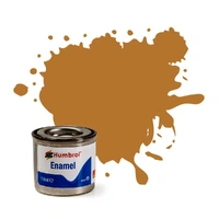 Humbrol - 14ml Enamel Tinlet Brown Yellow Matt