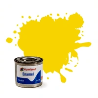 Humbrol - 14ml Enamel Tinlet Lemon Matt