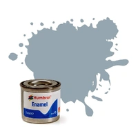 Humbrol - 14ml Enamel Tinlet US Ghost Grey Satin