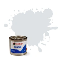 Humbrol - 14ml Enamel Tinlet Chrome Silver Matt