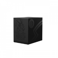 Dragon Shield: Deck Box – Double Shell – Shadow Black/Black