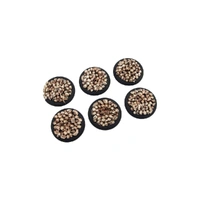Micro Art Studio - Resin Wide Lip Round Bases - Skulls Bases - WRound 40mm (2)