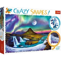 Puzzle - Trefl Park - Crazy Shapes! Iceland Aurora